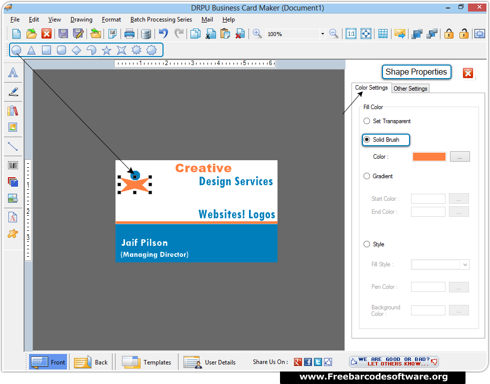 Business Card Maker Software