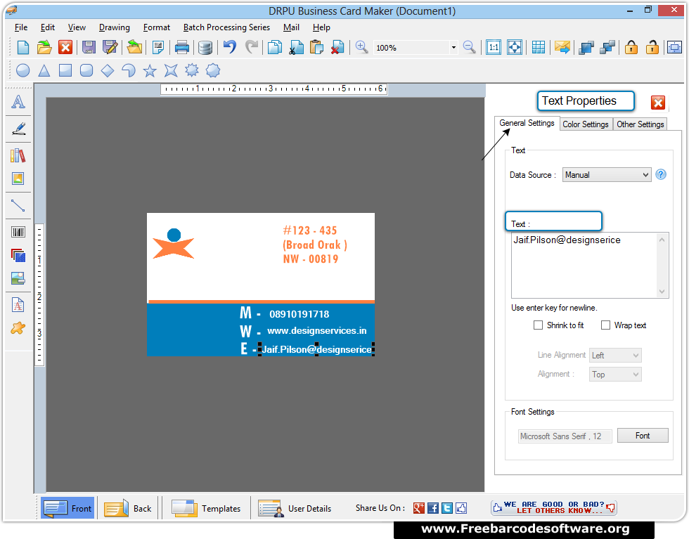Business Card Maker Software