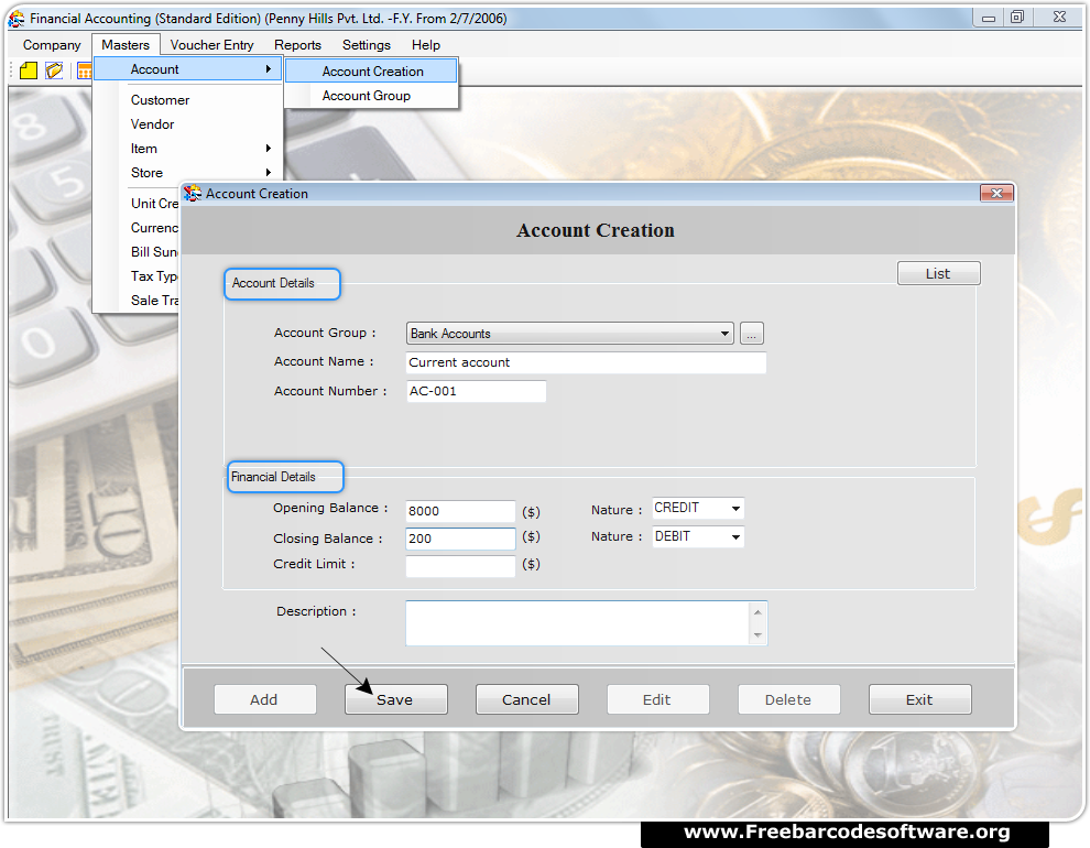 Accounting Software (Standard Edition)