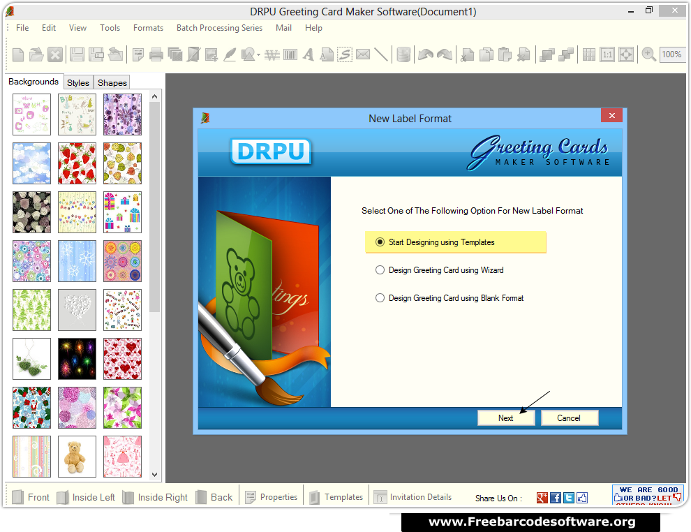 Greeting Card Maker Software