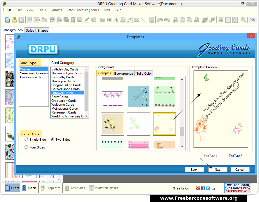 Greeting Card Maker Software