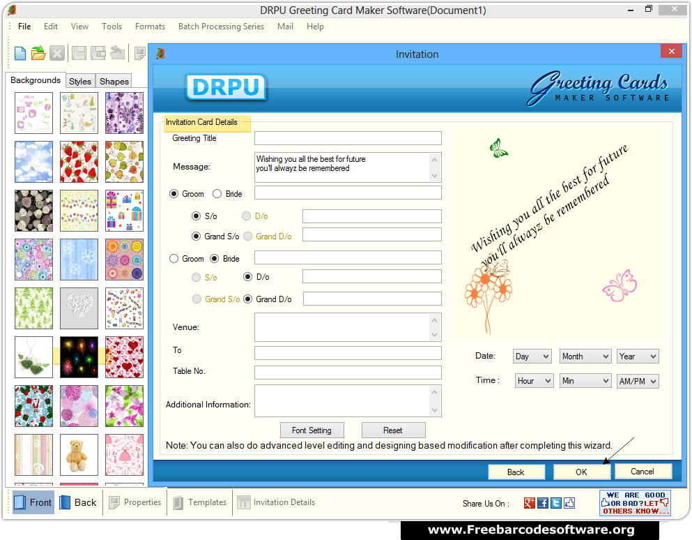 Greeting Card Maker Software