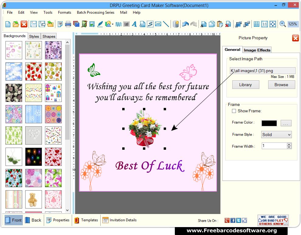 Greeting Card Maker Software