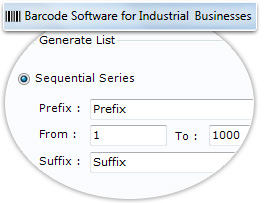 Industries and Warehousing Barcode Software