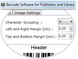 Publisher and Library Barcode software