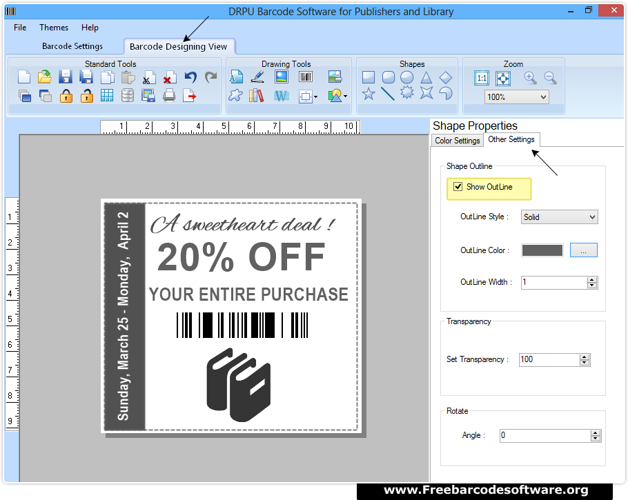Publishers Barcode