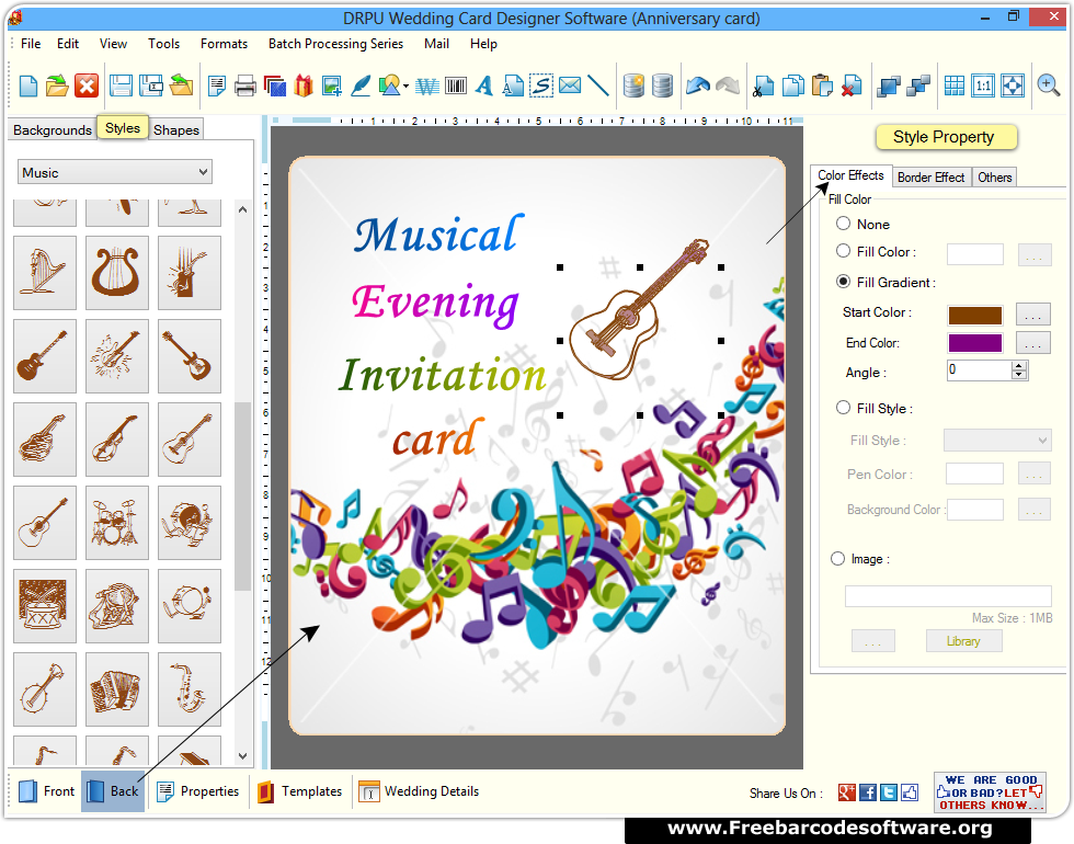 Wedding Card Maker Software