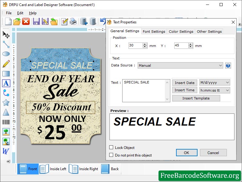 Free Card Designer 8.2.0.1