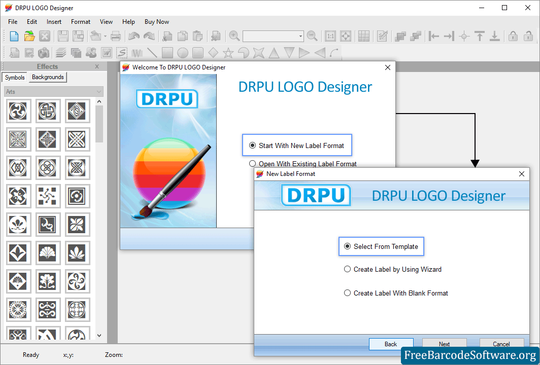 New Label Format Logo Design Software