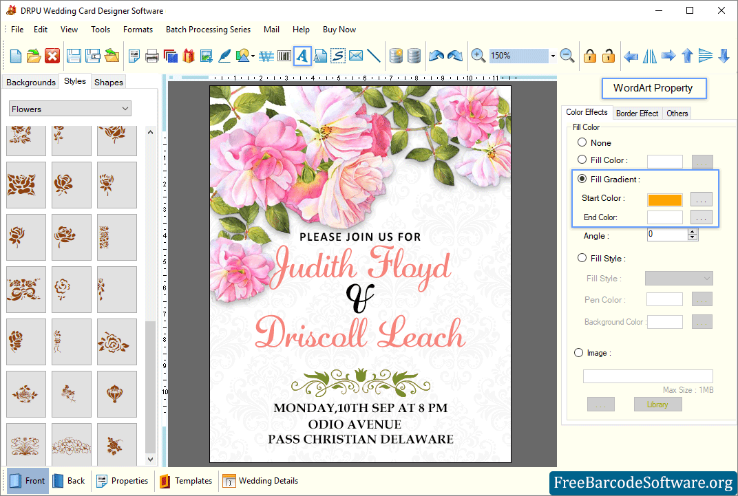 6.24 mb, was updated 2017/04/07 requirements:android hi, there you can download apk file wedding card maker for android free, apk file version is 3.0 to download to your android device just click this button. Download Free Wedding Card Maker - Wedding Card Software Creates Wedding Card In Different Shapes And Sizes Freebarcodesoftware
