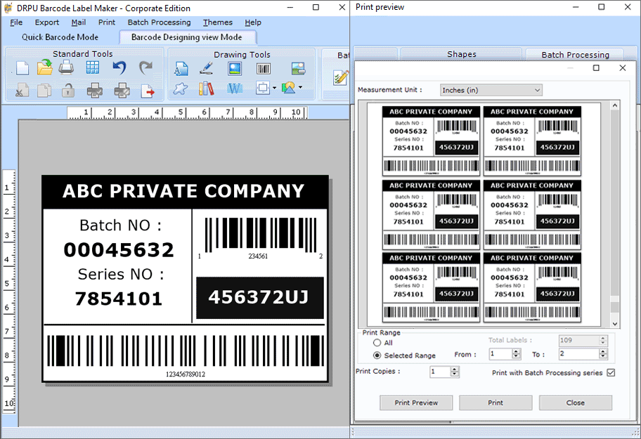 Barcode Generator Software for Windows