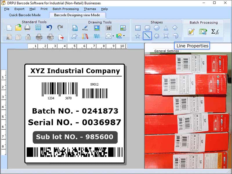 Warehouse Industry Barcode Label Maker, Manufacturing Barcode Label Generator, Industrial Barcode Labeling Software, Industrial Warehousing Barcode Software, Excel Barcode Software for Warehouses, Manufacturer Barcode Label Maker