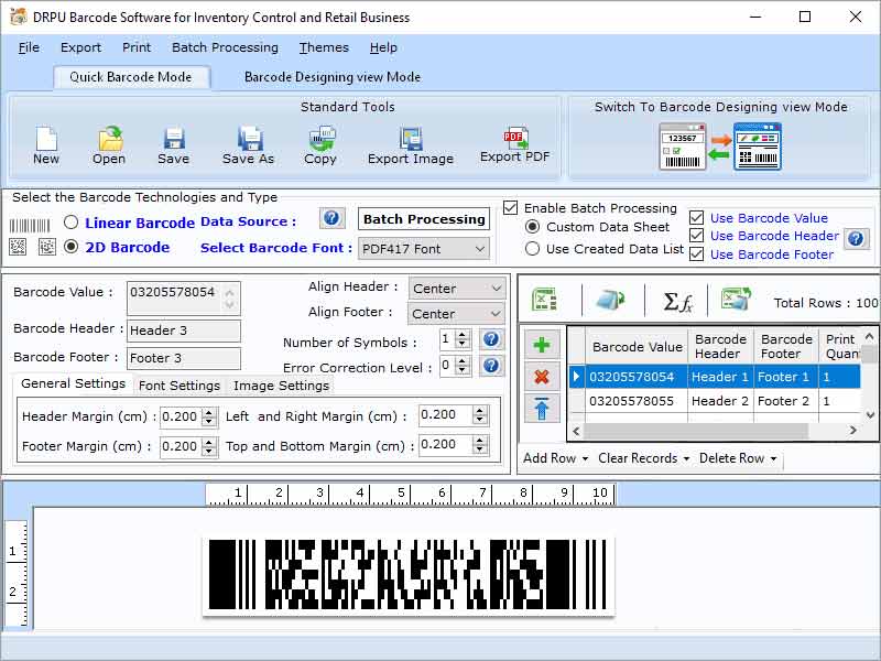 Retail Product Barcode Labeling Software