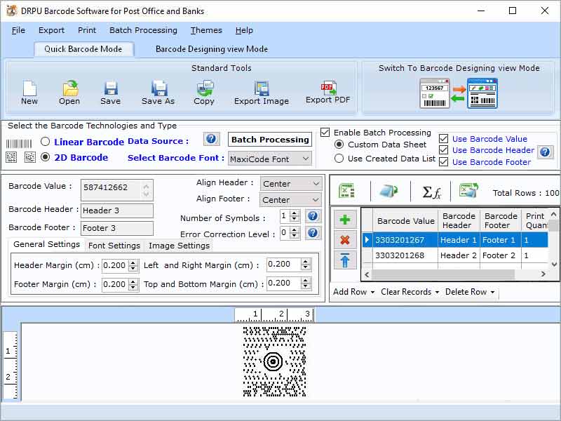 Logistics Shipments Barcode Program screenshot Logistics Shipments Barcode Program screenshot