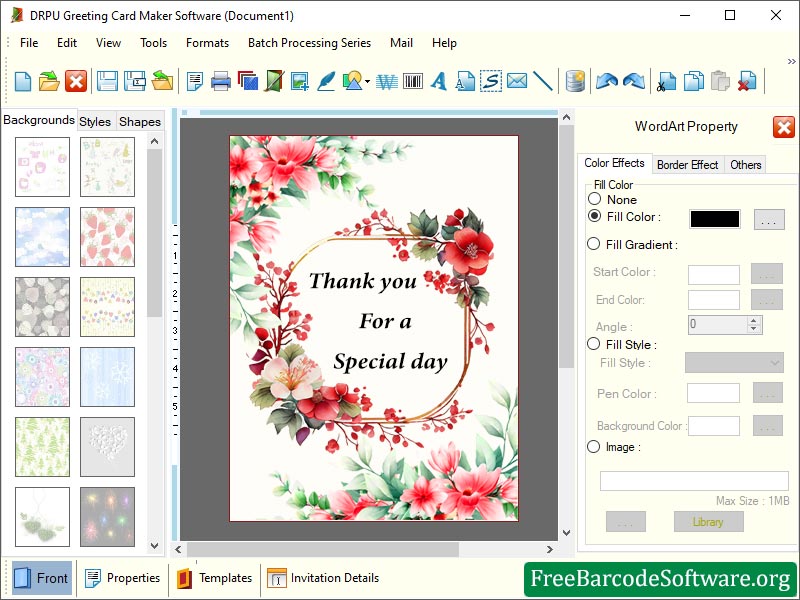 Free Greeting Cards Maker Windows 11 download