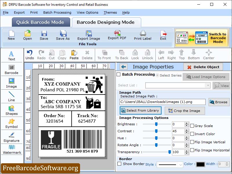 Windows 7 Retail Barcode Maker Software 6.3.0.5 full